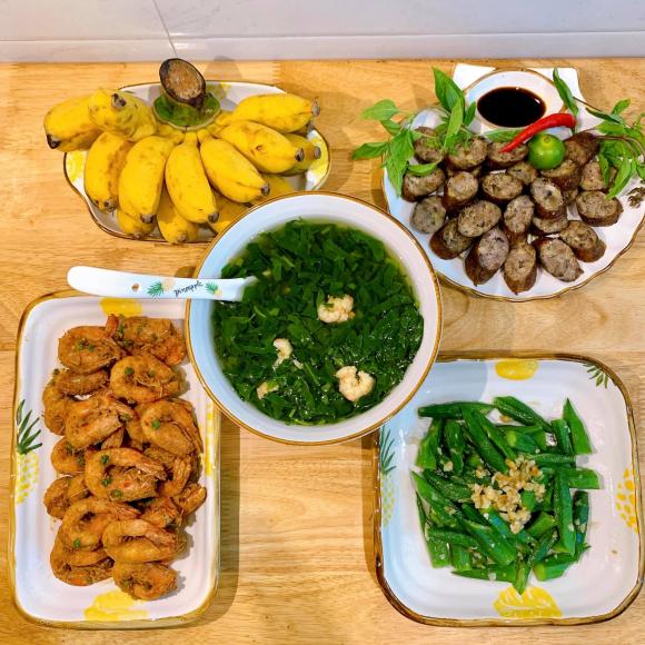 mâm cơm, mâm cơm đẹp ngon, mâm cơm hè 