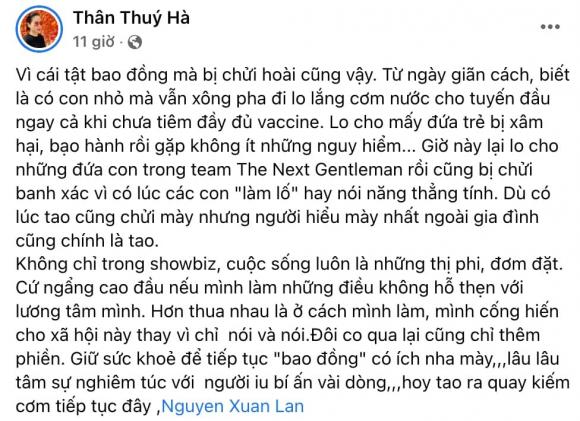 Diễn viên thân thúy hà, siêu mẫu Xuân Lan, sao Việt