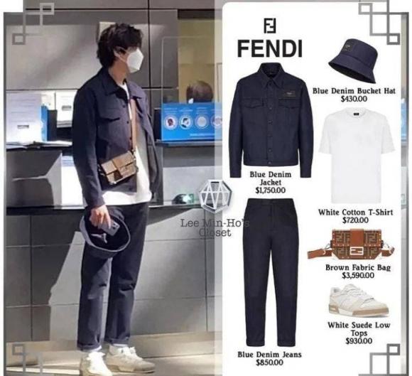 lee min ho, thời trang sân bay, sao hàn 