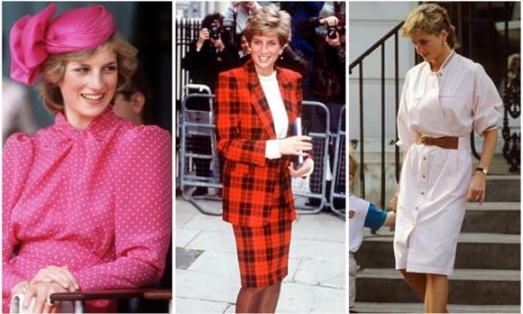 thời trang, công nương Diana, công nương Kate, thời trang hoàng gia, thời trang tương đồng của Kate và Diana,thời trang công nương Diana