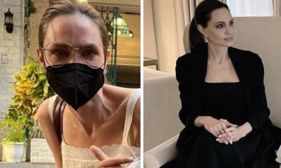 angelina jolie, cau có, sao hollywood 