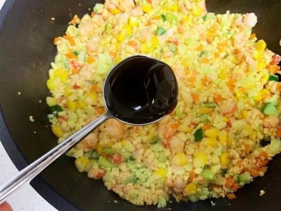 cơm chiên, chiên rau, món ngon mỗi ngày