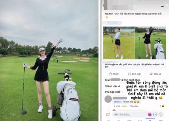  hot girl, chơi golf, chi phí chơi golf 