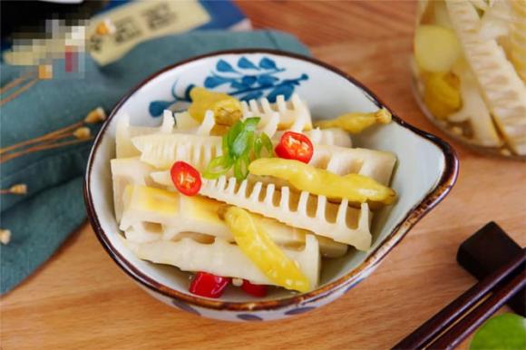 măng, măng xuân, măng ngâm chua, măng ngâm giấm ớt, dạy nấu ăn