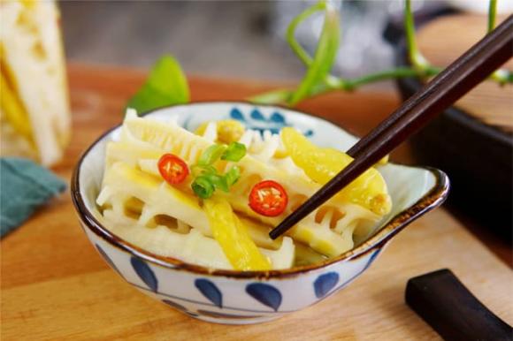 măng, măng xuân, măng ngâm chua, măng ngâm giấm ớt, dạy nấu ăn