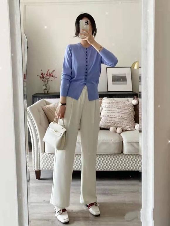 thời trang đẹp, quần trắng ống rộng, thời trang đẹp cho nữ