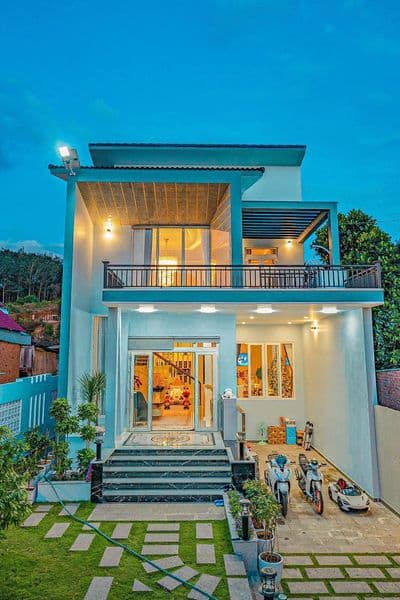 nhà hai tầng, mẫu nhà hai tầng, mẫu nhà đẹp