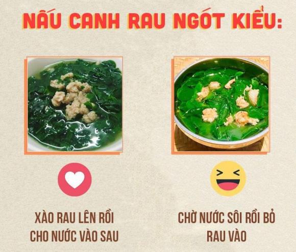 canh rau ngót, nấu canh rau ngót, món ngon 