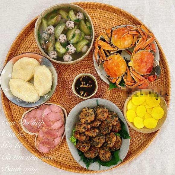 mâm cơm cuối tuần, mâm cơm ngày nóng, món ngon 