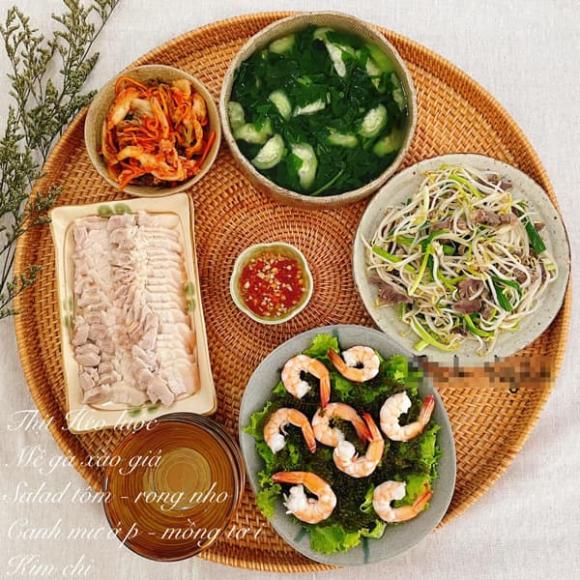 mâm cơm cuối tuần, mâm cơm ngày nóng, món ngon 