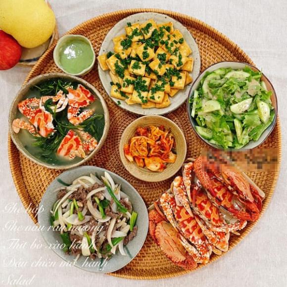 mâm cơm cuối tuần, mâm cơm ngày nóng, món ngon 