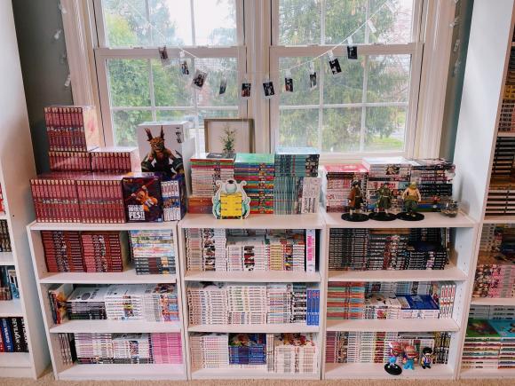 phòng đọc truyện  18 phòng truyện, cách bố trí phòng truyện, phòng truyện tại nhà