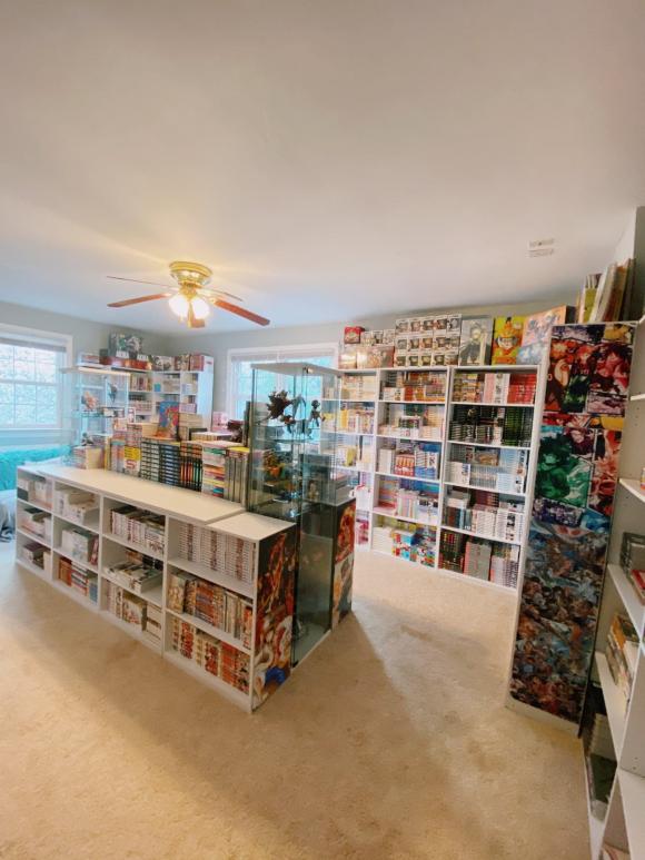 phòng đọc truyện  21 phòng truyện, cách bố trí phòng truyện, phòng truyện tại nhà