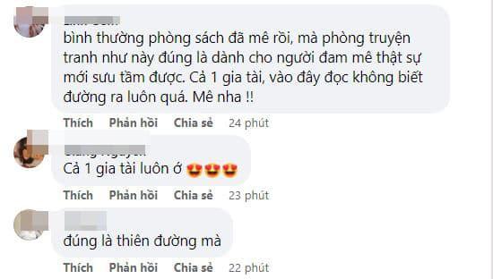 phòng đọc truyện  2 phòng truyện, cách bố trí phòng truyện, phòng truyện tại nhà