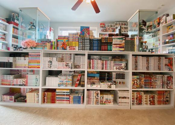 phòng đọc truyện  4 phòng truyện, cách bố trí phòng truyện, phòng truyện tại nhà