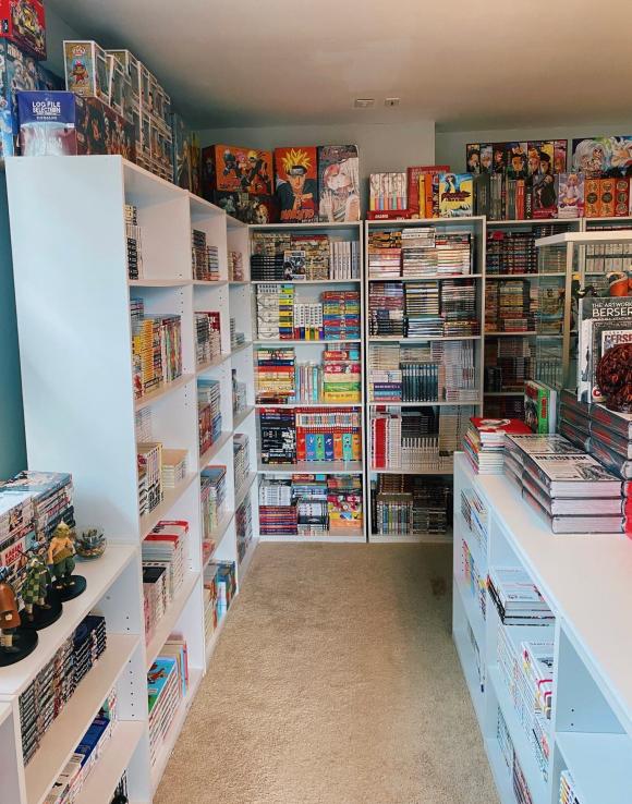 phòng đọc truyện  5 phòng truyện, cách bố trí phòng truyện, phòng truyện tại nhà