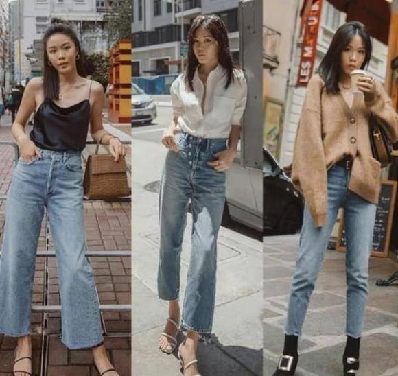 quần jean, mặc đẹp với quần jean, xu hướng quần jean 2022