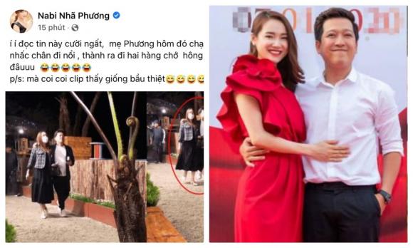 Danh hài Trường Giang,diễn viên Nhã Phương,sao Việt