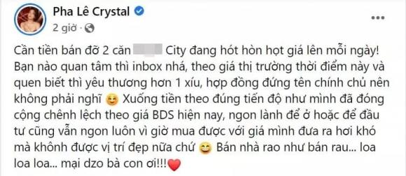 ca sĩ Pha Lê, sao Việt