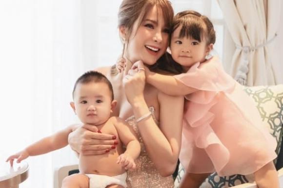 diệp lâm anh, diệp lâm anh ly hôn, diệp lâm anh và các con, sao việt 