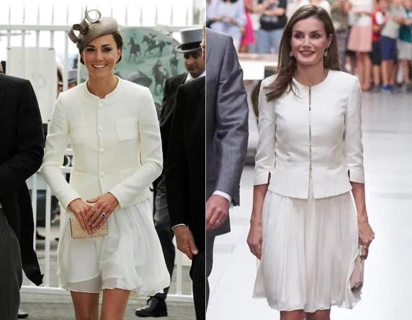 Công nương Diana, Kate Middleton, Nữ hoàng Letizia, Nữ hoàng Tây Ban nha, thời trang nữ hoàng Letizia