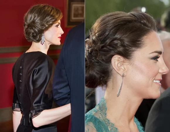 Công nương Diana, Kate Middleton, Nữ hoàng Letizia, Nữ hoàng Tây Ban nha, thời trang nữ hoàng Letizia