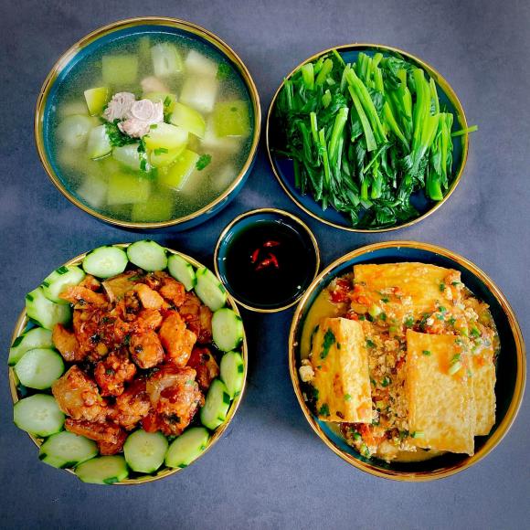 mâm cơm nhà, tối nay ăn gì, mâm cơm nhà ngon 