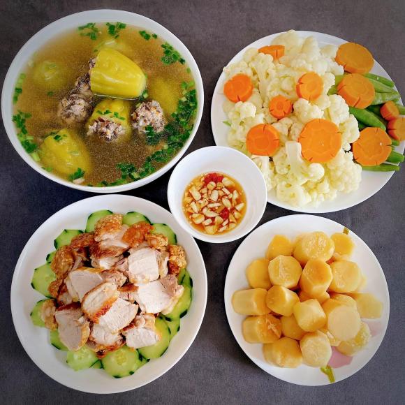 mâm cơm nhà, tối nay ăn gì, mâm cơm nhà ngon 