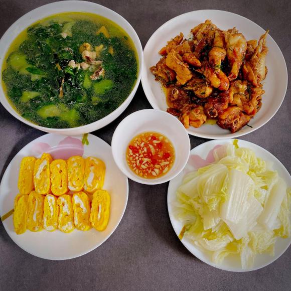mâm cơm nhà, tối nay ăn gì, mâm cơm nhà ngon 