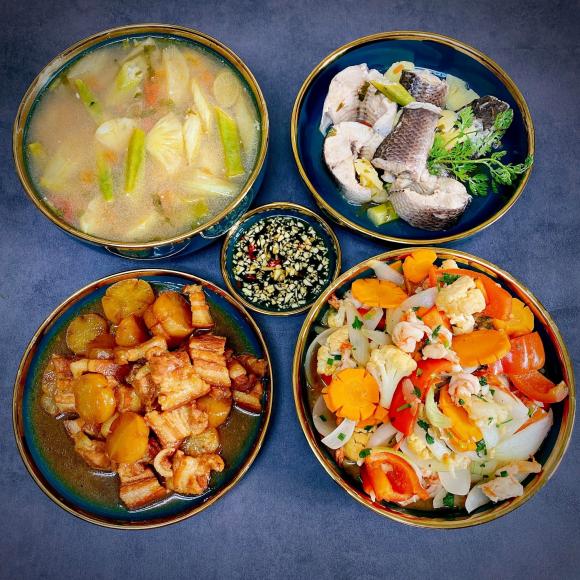 mâm cơm nhà, tối nay ăn gì, mâm cơm nhà ngon 