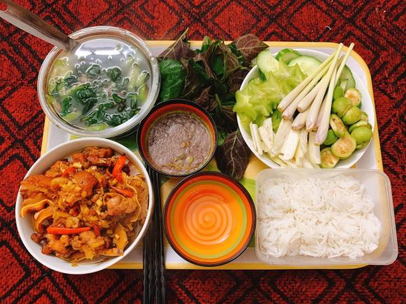 mâm cơm, mâm cơm ngon, món ngon 