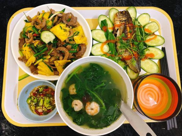 mâm cơm, mâm cơm ngon, món ngon 
