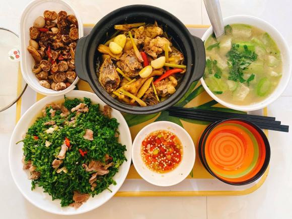 mâm cơm, mâm cơm ngon, món ngon 