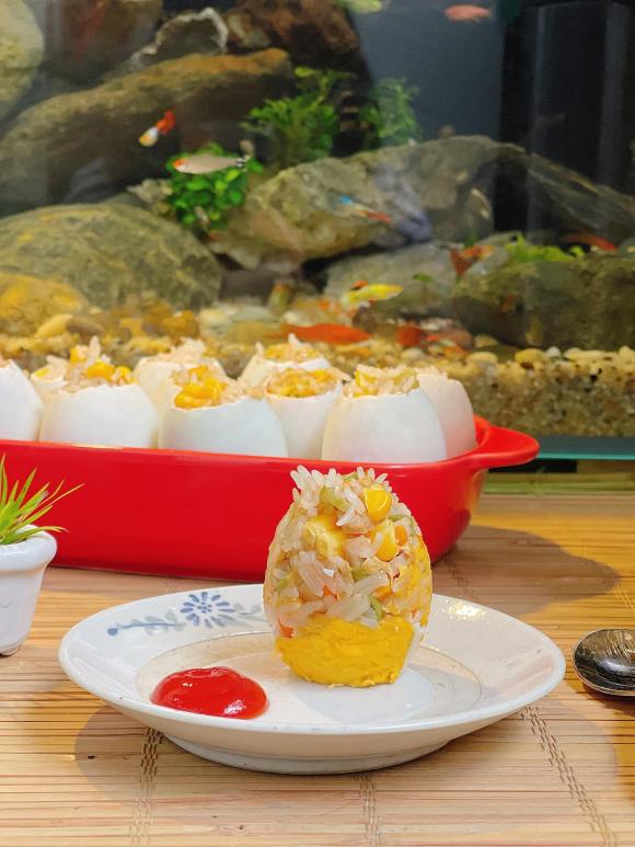  cơm trộn trứng, cơm trộn, món ngon 