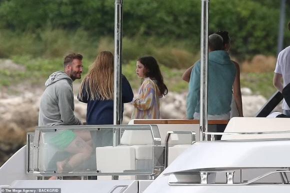 harper seven, david beckham, du thuyền, sao hollywood 