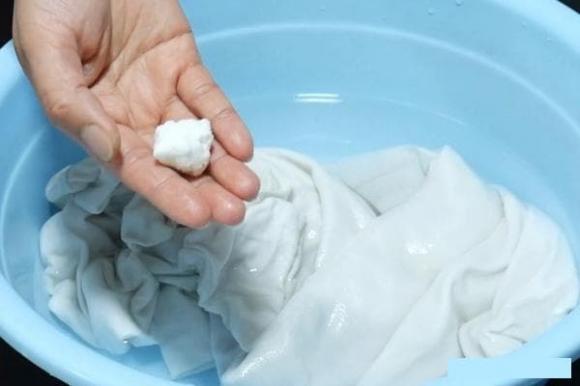 giặt quần áo, viên giặt quần áo, tự chế viên giặt quần áo, bột giặt