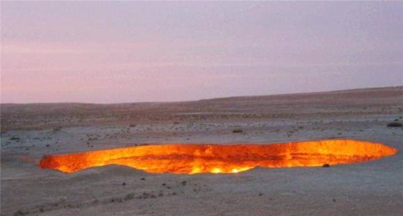 cổng địa ngục, Turkmenistan, cổng địa ngục ở Turkmenistan