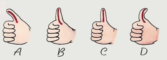 tử vi, tướng số, ngón tay, ngón cái, nhìn tay đoán tính cách