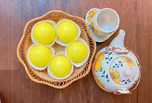 bánh bao kim sa, cách làm bánh bao kim sa, món ngon 