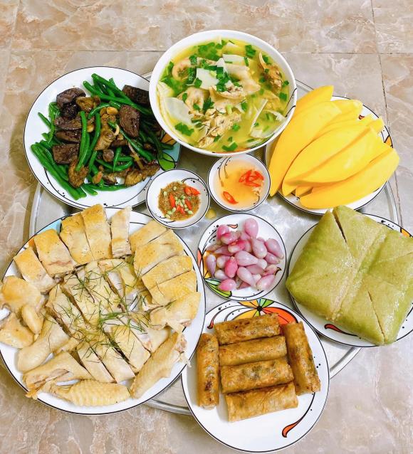 mâm cơm, mâm cơm nhà giàu, món ngon 