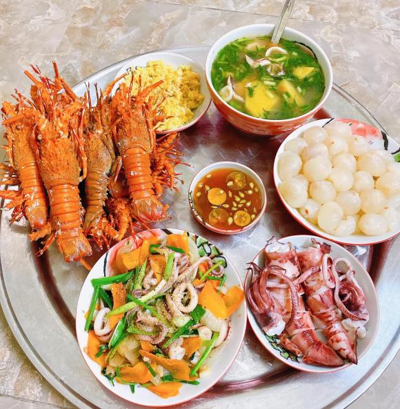 mâm cơm, mâm cơm nhà giàu, món ngon 