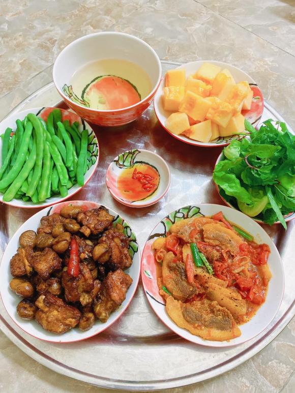 mâm cơm, mâm cơm nhà giàu, món ngon 