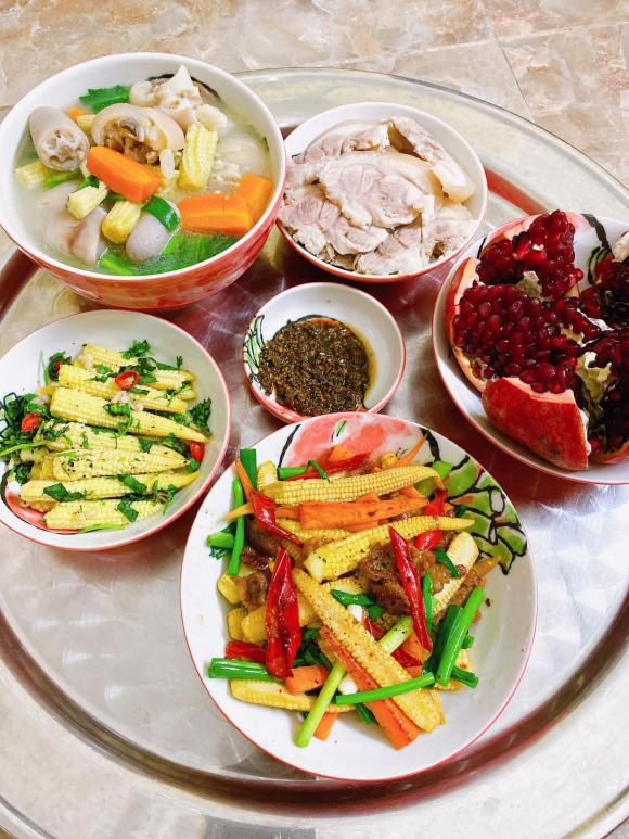 mâm cơm, mâm cơm nhà giàu, món ngon 