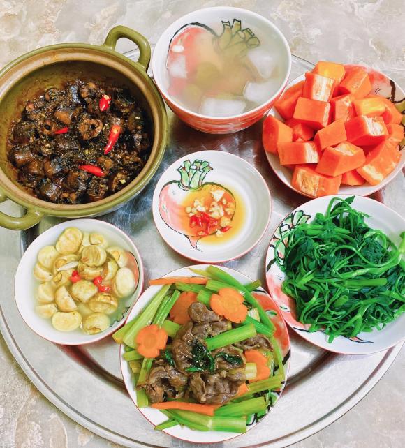 mâm cơm, mâm cơm nhà giàu, món ngon 