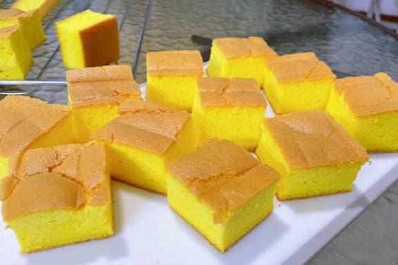 ẩm thực, món ngon mỗi ngày, bánh bông lan bí đỏ