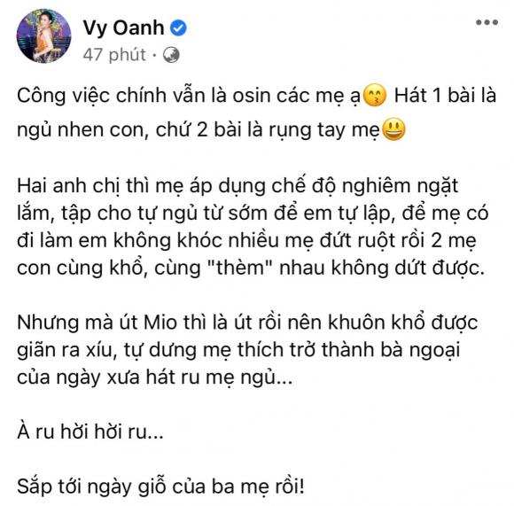 vy oanh, ca sĩ vy oanh, sao việt 