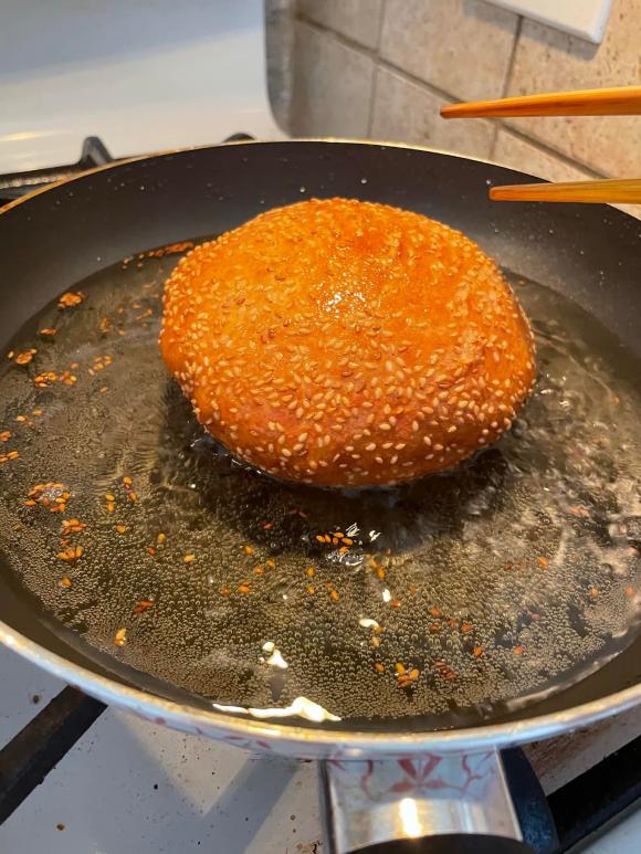 bánh tiêu, cách làm bánh tiêu, món ngon 