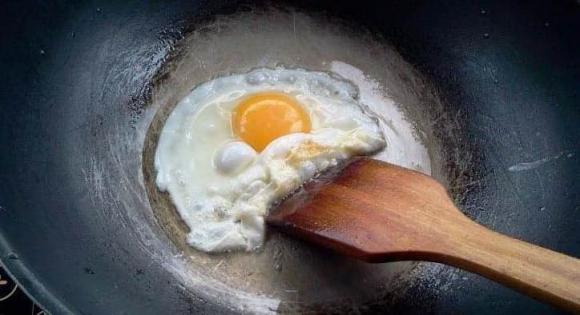 trứng, trứng chiên, trứng ốp, dạy nấu ăn