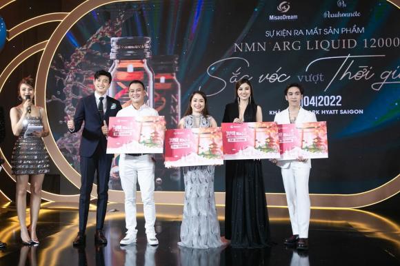 NMN+ Arg Liquid 12000 - Sắc vóc vượt thời gian, Hoa hậu Tiểu Vy, Á hậu Huyền My