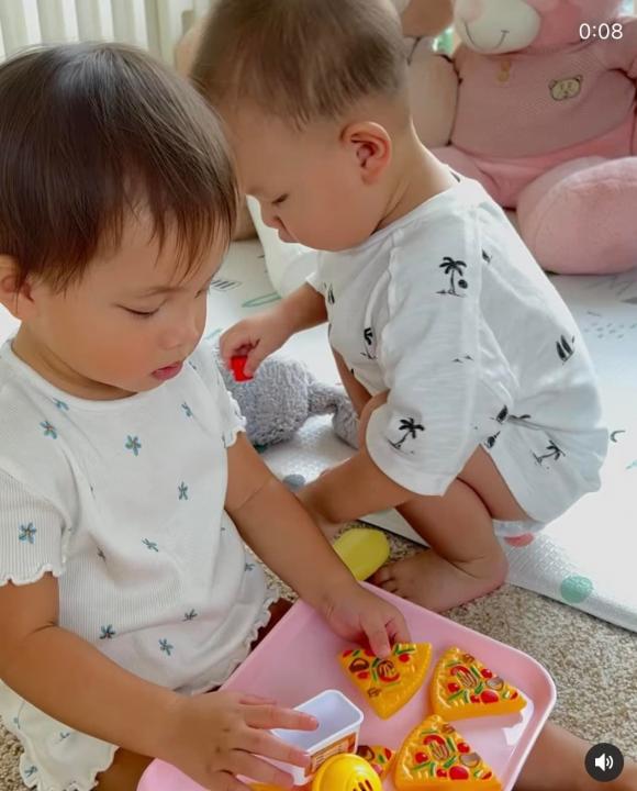ca sĩ Hồ Ngọc Hà,diễn viên Kim Lý,cặp sinh đôi của Hà Hồ,sao Việt